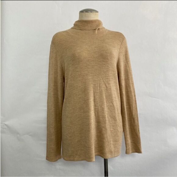 Eileen Fisher Merino Wool Turtleneck Sweater 419 - Picture 1 of 3